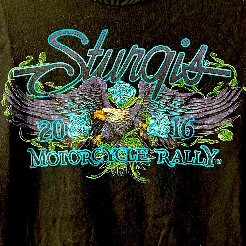 Sturgis 2016 motorcycle rally medium t shirt